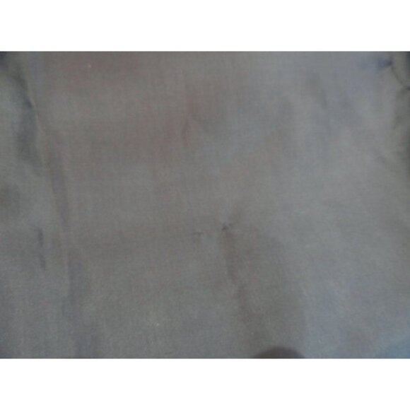 Vtg Men’s Robert Stock 100% Silk Black & Silver Paisley Vest Retro Mod Pockets L - Picture 8 of 9